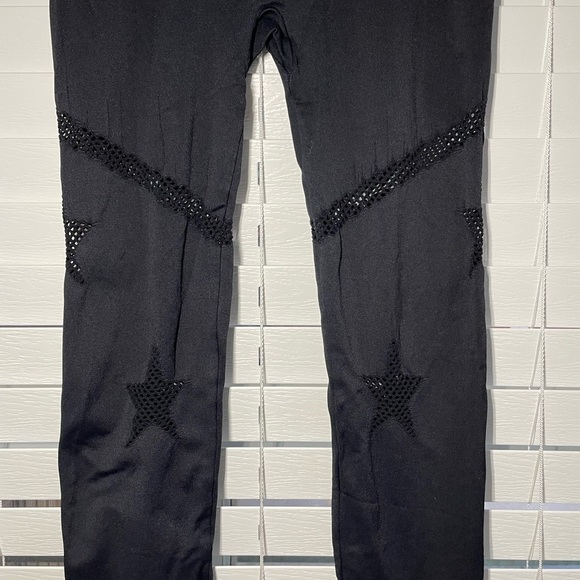 spiritual Gangster Mesh Stars Leggings size XS - Picture 5 of 6